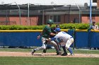 Baseball vs Babson  Wheaton College Baseball vs Babson during Semi final game of the NEWMAC Championship hosted by Wheaton. - (Photo by Keith Nordstrom) : Wheaton, baseball, NEWMAC